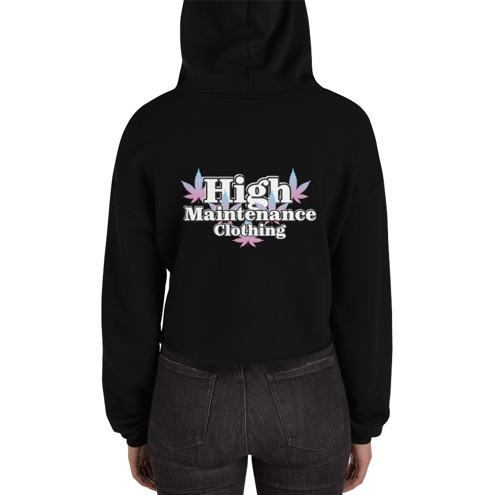 Women's High Maintenance Crop Hoodie