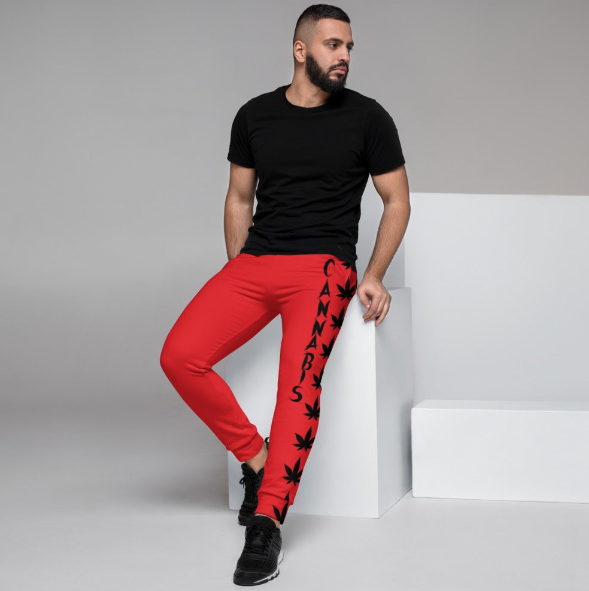 Men's Red Connoisseur Joggers