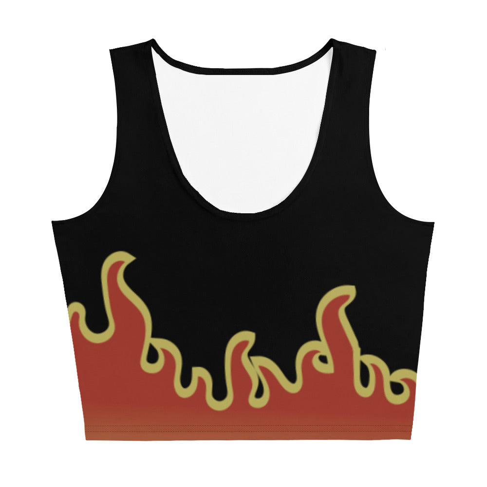 Flame Crop Top