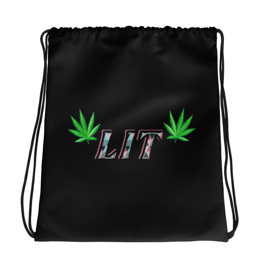 LIT Drawstring bag