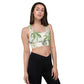 Longline Floral Sports Bra