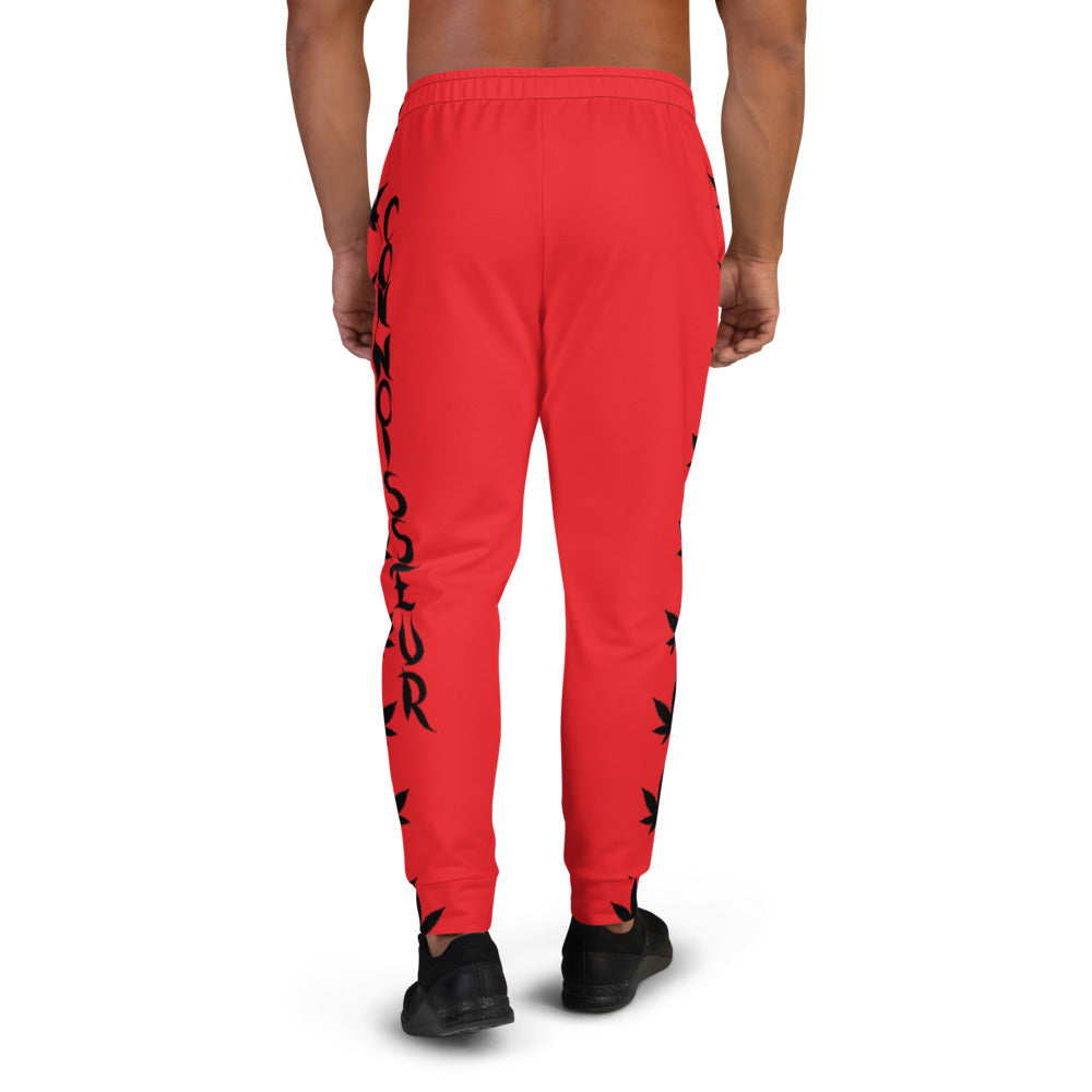 Men's Red Connoisseur Joggers