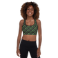 Padded Sports Bra Cannabis