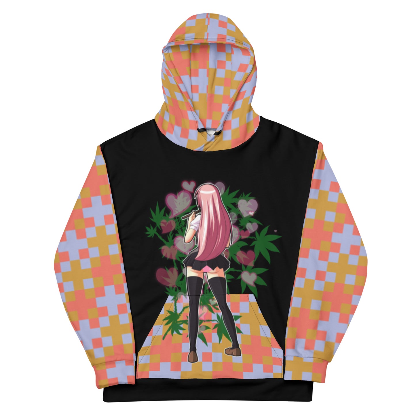 Men's Anime Hoodie Remix