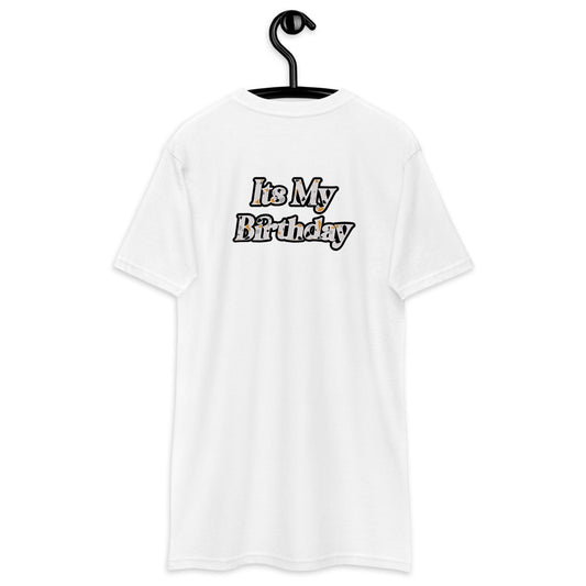 Men’s White Birthday T-Shirt