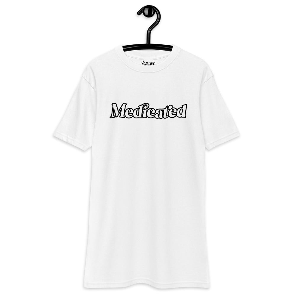 Men’s White Medicated T-Shirt