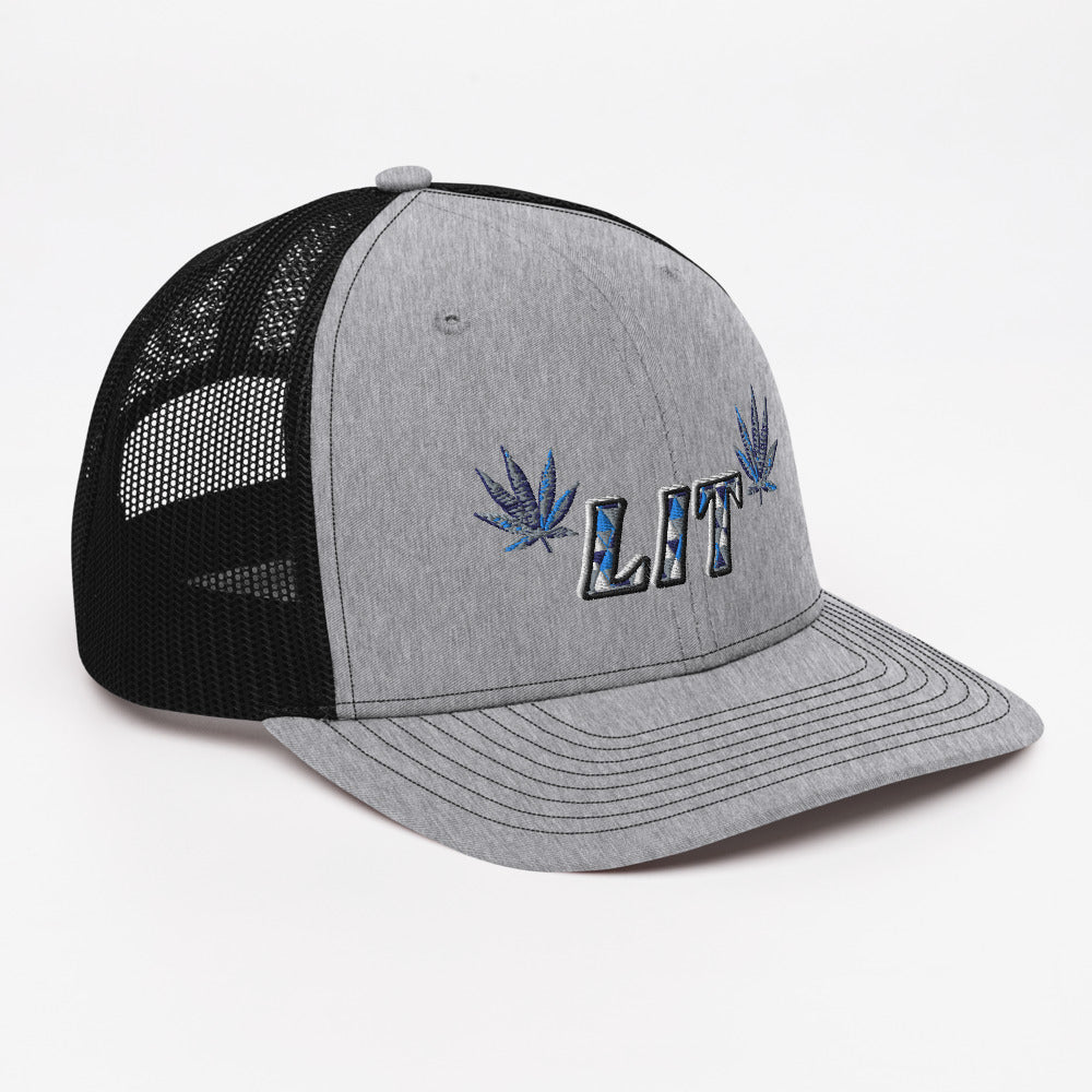 Black/Gray Trucker Cap