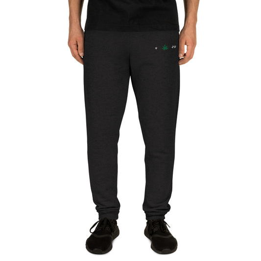 Men's Embroidered Joggers