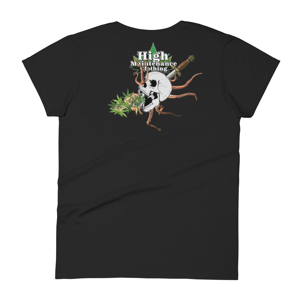 Women's Tenta-Skull T-Shirt