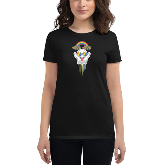 Women's Rainbow Ghost T-Shirt